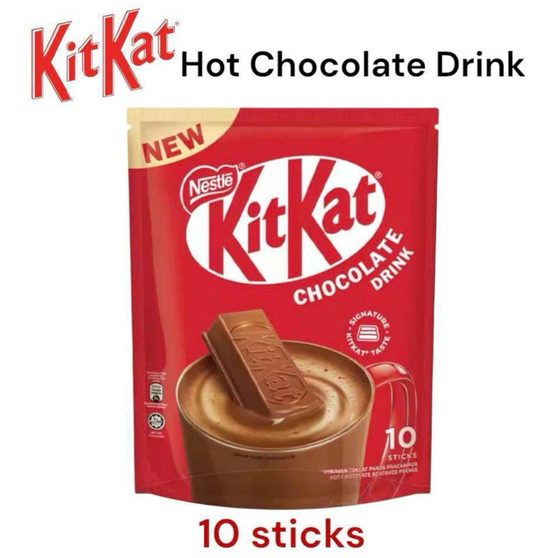 Kitkat hot chocolate drink คิทแคท คิทแคทแบบชง ช็อกโกแลตร้อน