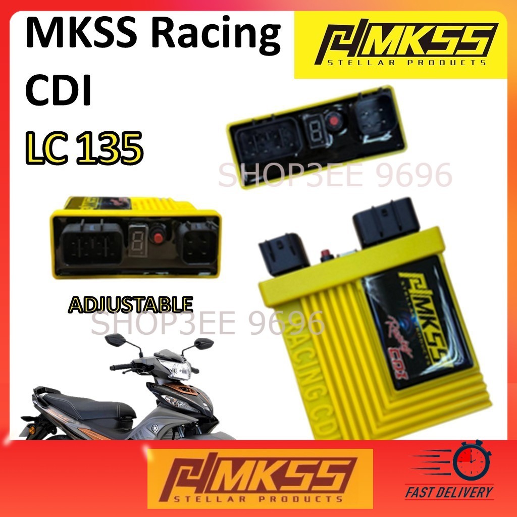 9696 RACING CDI LC RACING LC135 NO LIMIT ADJUSTABLE MAP PNP BUANG CUT OFF LC 135