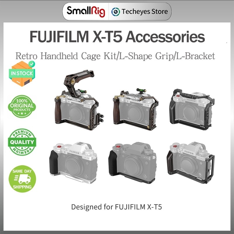 SmallRig Retro Cage/LShape Grip/LBracket สําหรับ FUJIFILM XT5
