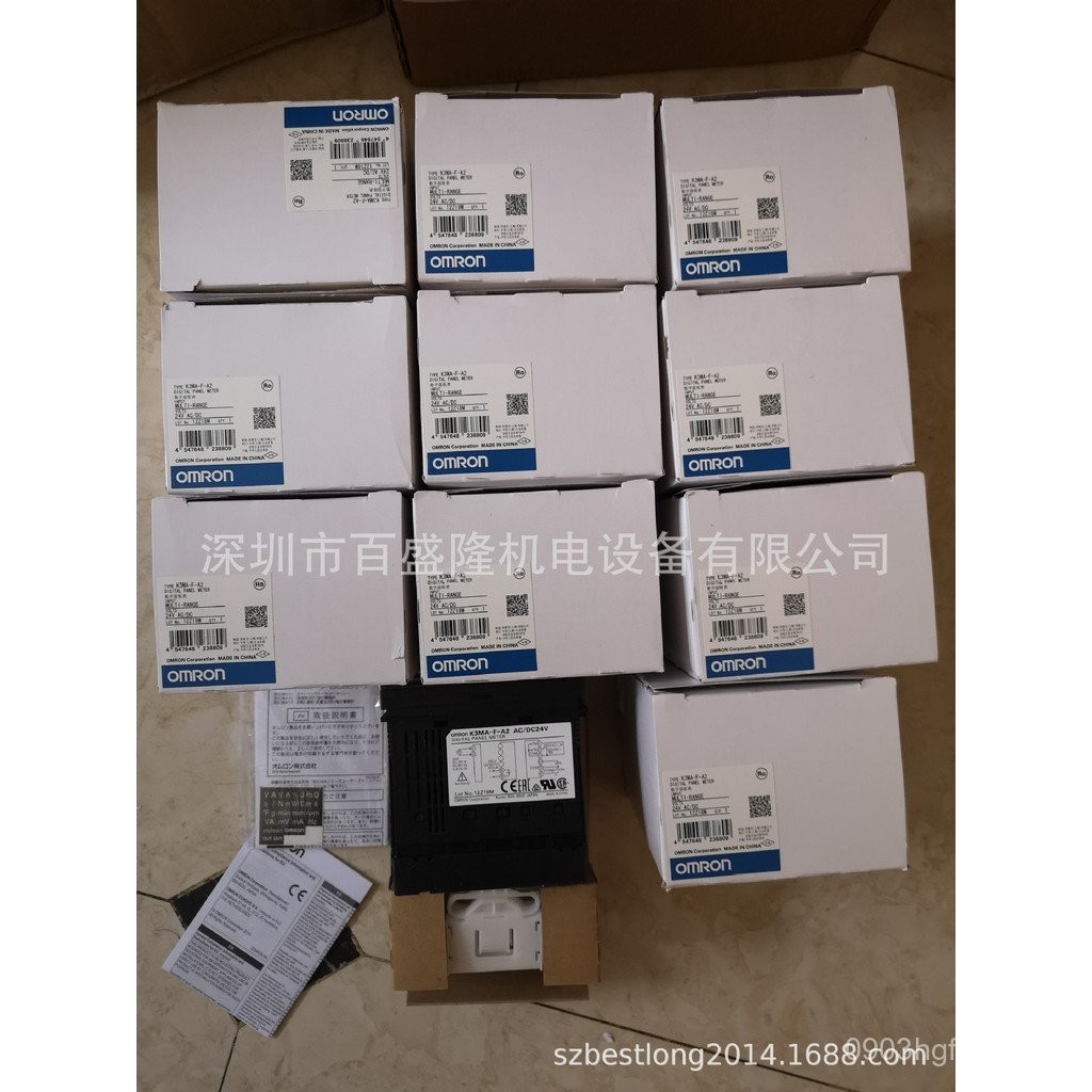 นาฬิกาแผง K3MA-F-A2 ดั้งเดิม Omron Ready Stock/Omron ยี่ห้อใหม่ Digital NOTO