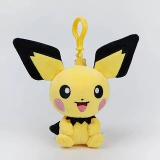 อย่างเป็นทางการPokémonตุ๊กตาจี้ขนาดเล็กPikachuตุ๊กตาตุ๊กตาของเล่นPokémon Gengarพวงกุญแจกระเป๋าจี้
