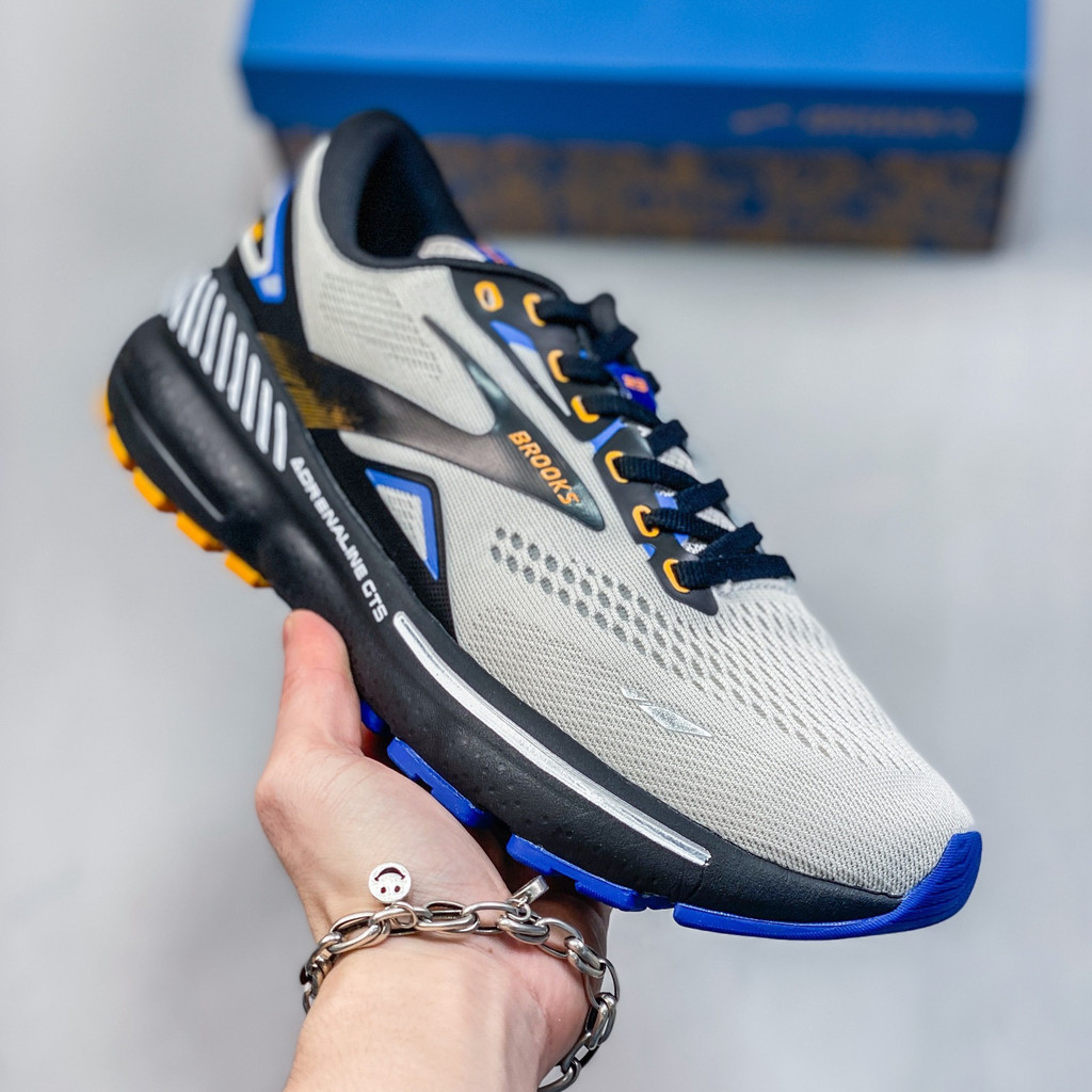 Brooks Adrenaline GTS 23 Soft Sole รองเท้าวิ่งดูดซับแรงกระแทกระบายอากาศได้สบายรองเท้ากีฬารองเท้าผู้ช