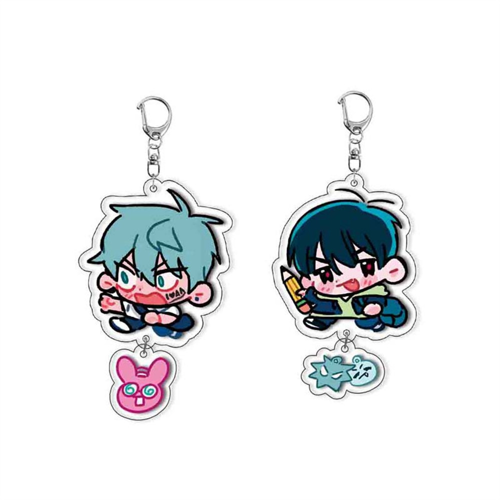 อะนิเมะ Alien Stage Chrom Cobalt คอสเพลย์ COSTUME อะคริลิค Key Chains พวงกุญแจ Prop Xmas ของขวัญ