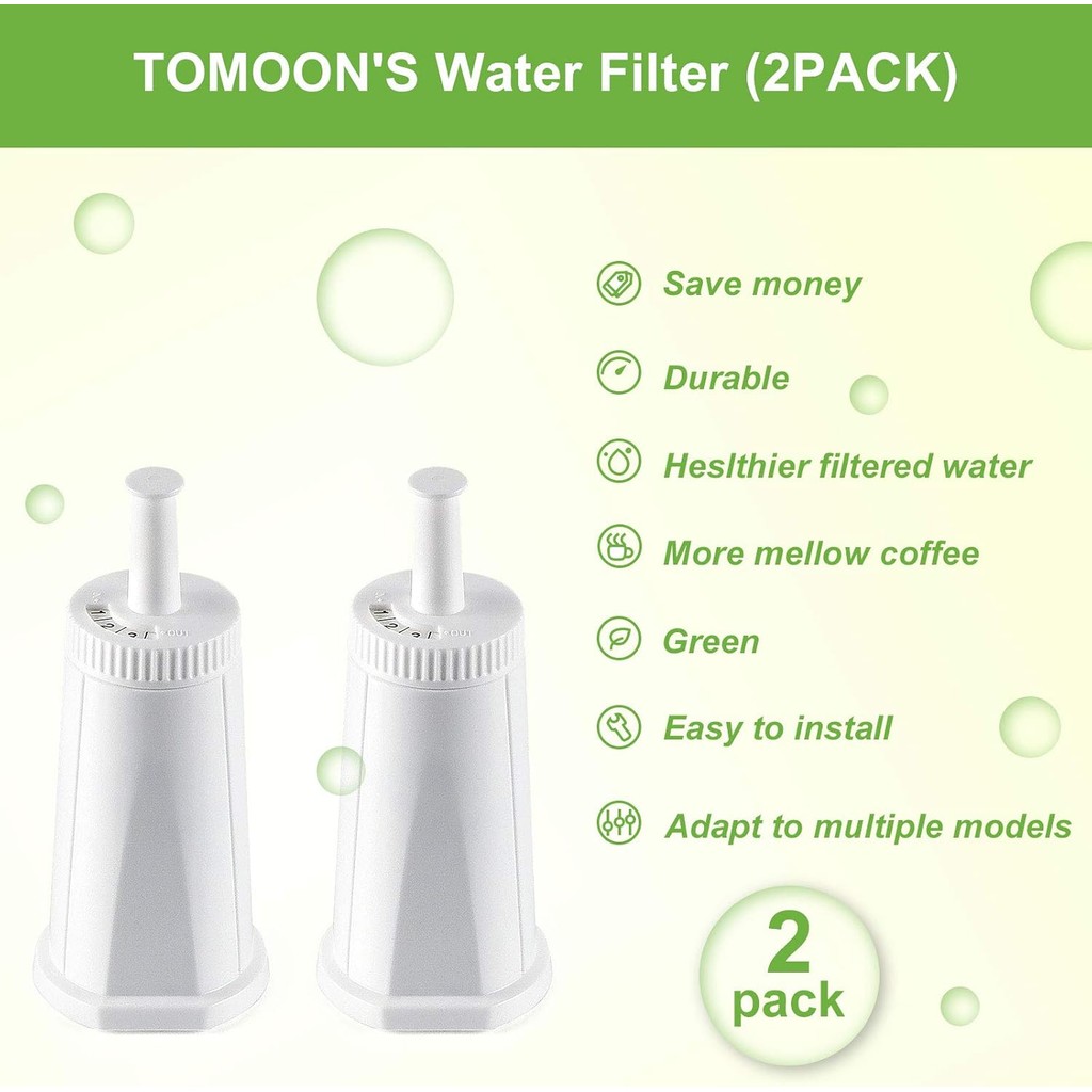 BES880 เครื่องกรองน้ําสําหรับ Breville Espresso Machine-Fit สําหรับ Breville Touch,Breville Oracle T