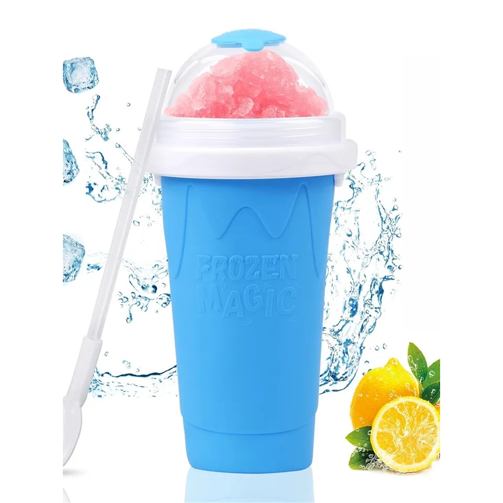Influencer Summer Refrigeration cup Pinch Homemade Smoothie ถ้วยน้ําแข็งบด Shake Smoothie cup ถ้วยชง