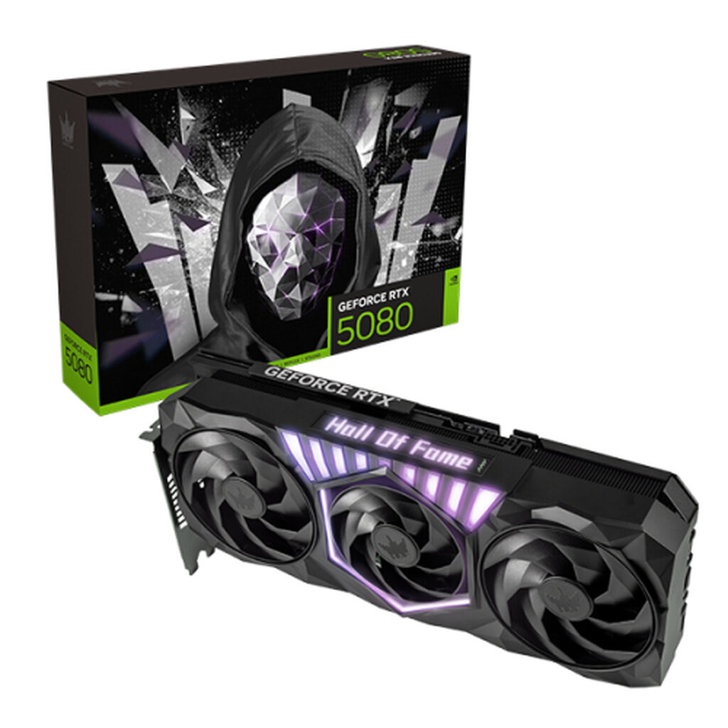 GALAX GeForce RTX 5080 HOF Gaming Black Edition 16GB GDDR7 256-bit (58NZN6MDCXHO)