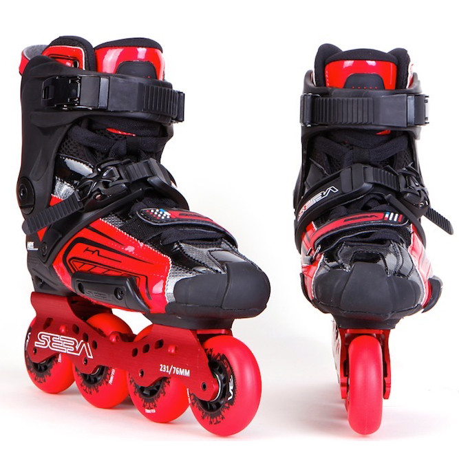 Old A Roller Skate Saint SEBA HL แบบบูรณาการ Roller Skate รองเท้า HV ปรับปรุงรุ่นแฟนซีรองเท้าเบรค Ca