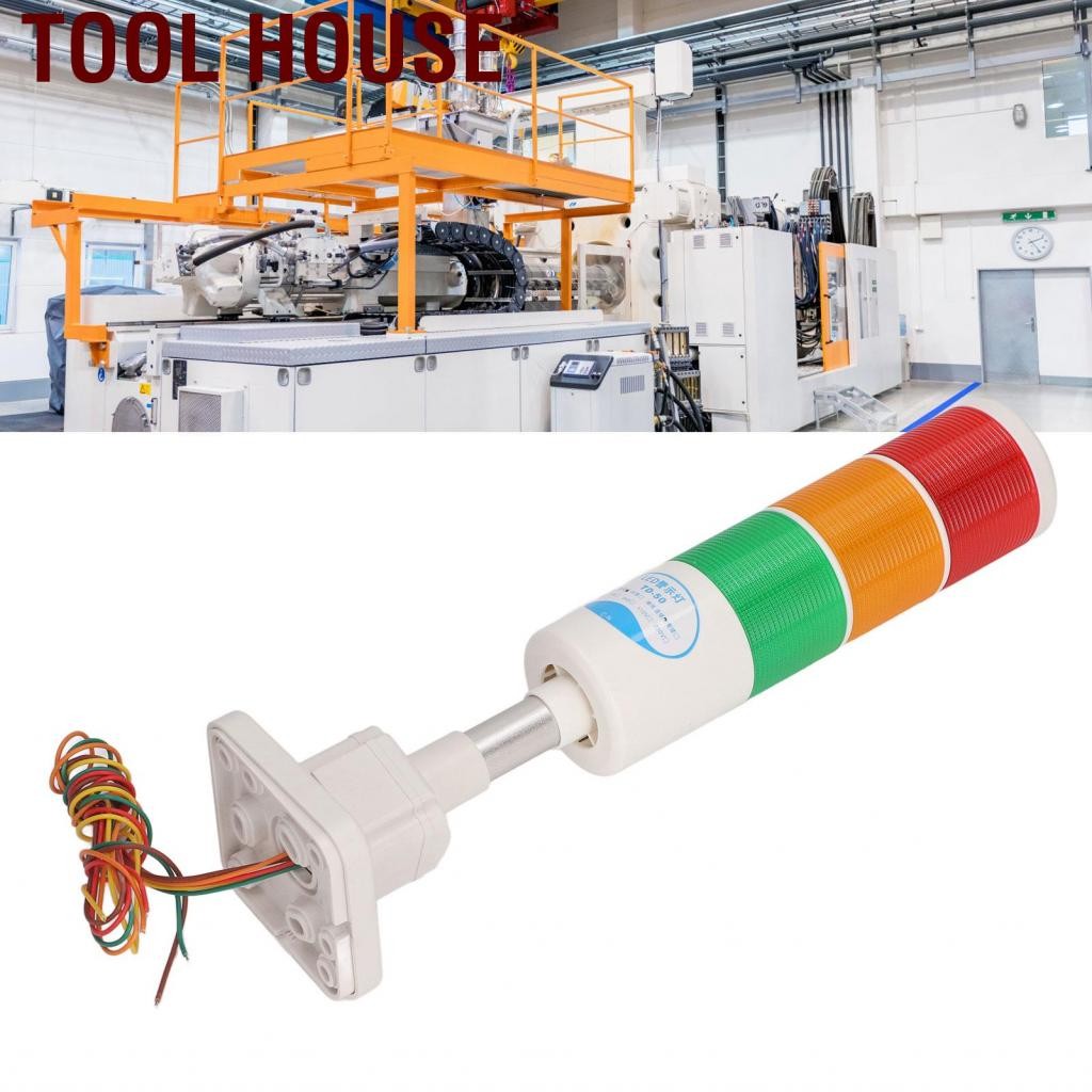 Tool House Tower Stack คำเตือนโคมไฟอลูมิเนียม WIDE แอปพลิเคชันที่มีเสถียร