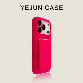 แฟชั่น Candy กระเป๋าสตางค์บัตรเครดิตสล็อตกลับแม่เหล็กเคสโทรศัพท์สําหรับ iPhone 17 Air 11 12 13 14 15 16 Pro Max กรณีกันชนฝาครอบ