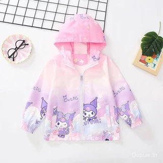 Fast Local Shipping เสื้อแจ็คเก็ตกันลมผ้าบล็อกสี สไตล์ใหม่ สำหรับสาวอินเทรนด์