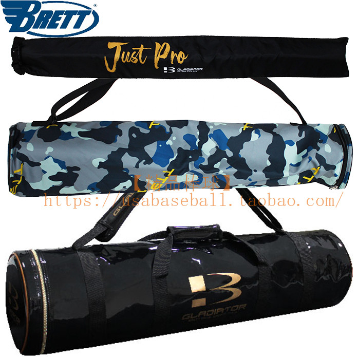 กระเป๋าค้างคาว Brett Brett Brett Single/Three/Ten Pack ความจุขนาดใหญ่เบสบอลซอฟท์บอลค้างคาวกระเป๋าค้า