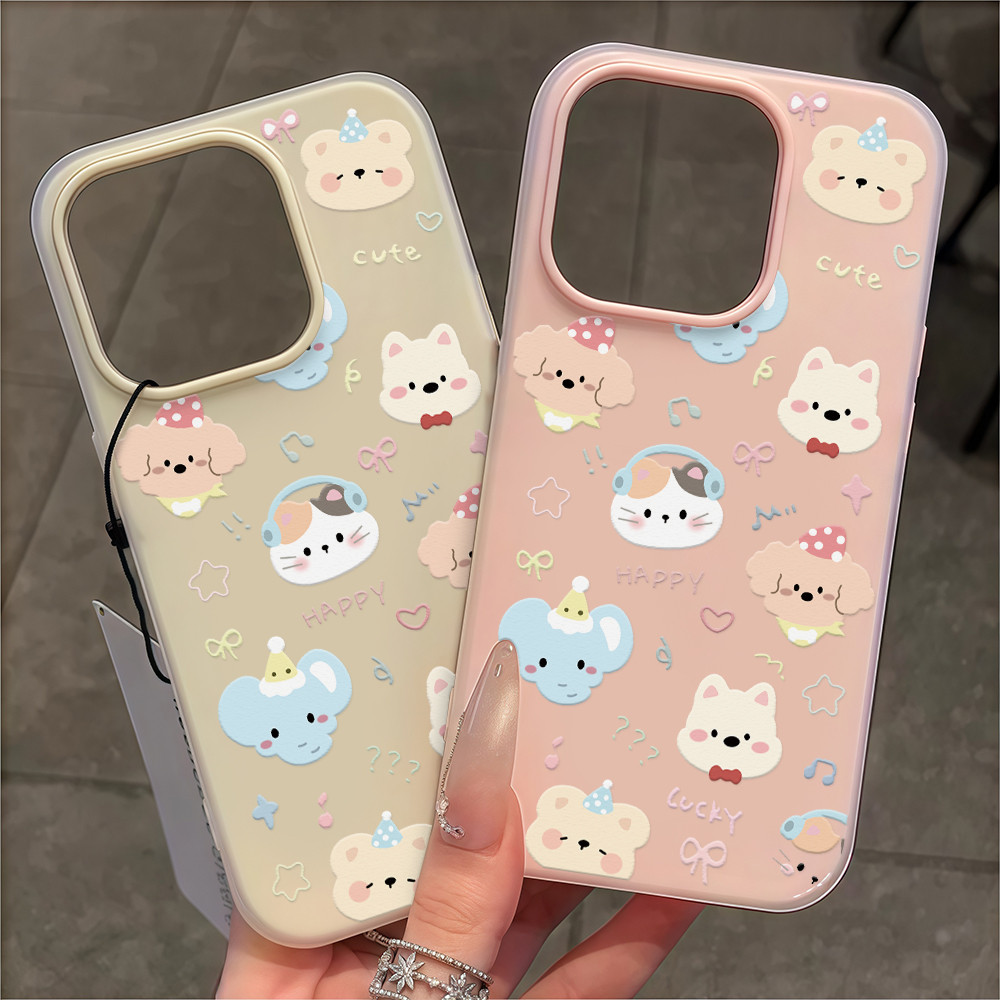 จัดส่งในพื้นที่ เคสโทรศัพท์มือถือเยลลี่ ชัดเจน สวย For IPhone16 15 14 13 12 11 6 7 8 plus Pro Promax X XR XSMAX TSGDK654