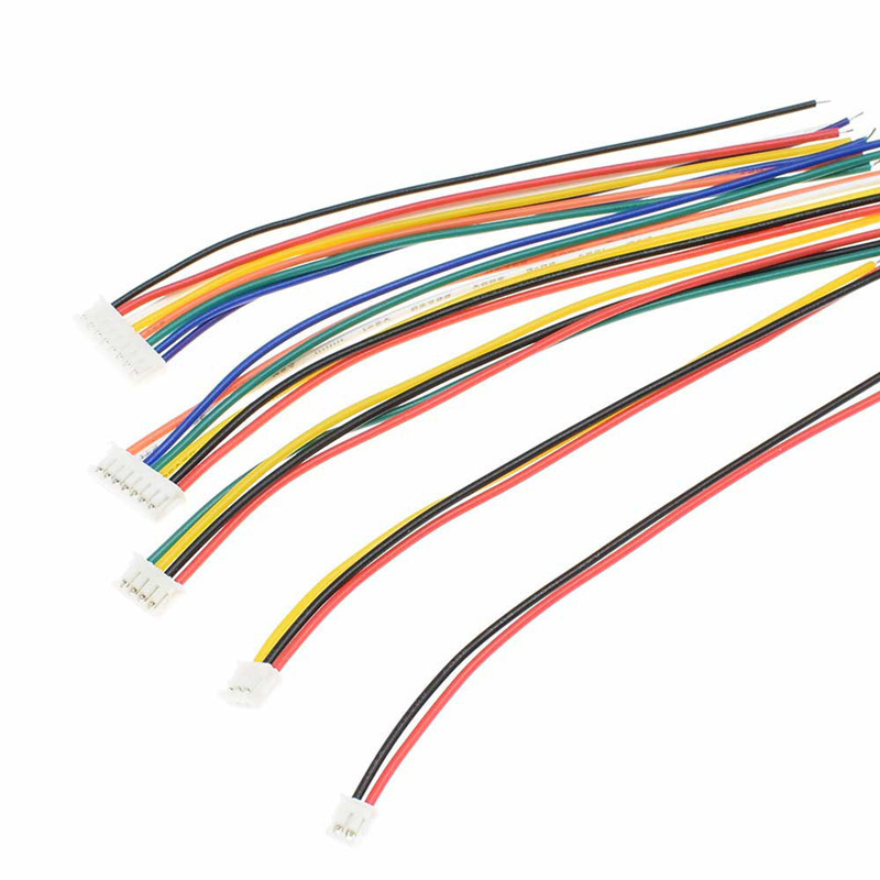 5 ชิ้น ZH 1.5 มม.2/3/4/5/6/7/8/9/10 Pin JST Connector ปลั๊กเดี่ยวพร้อมสายไฟสาย 10/15/20/30 ซม. 28AWG