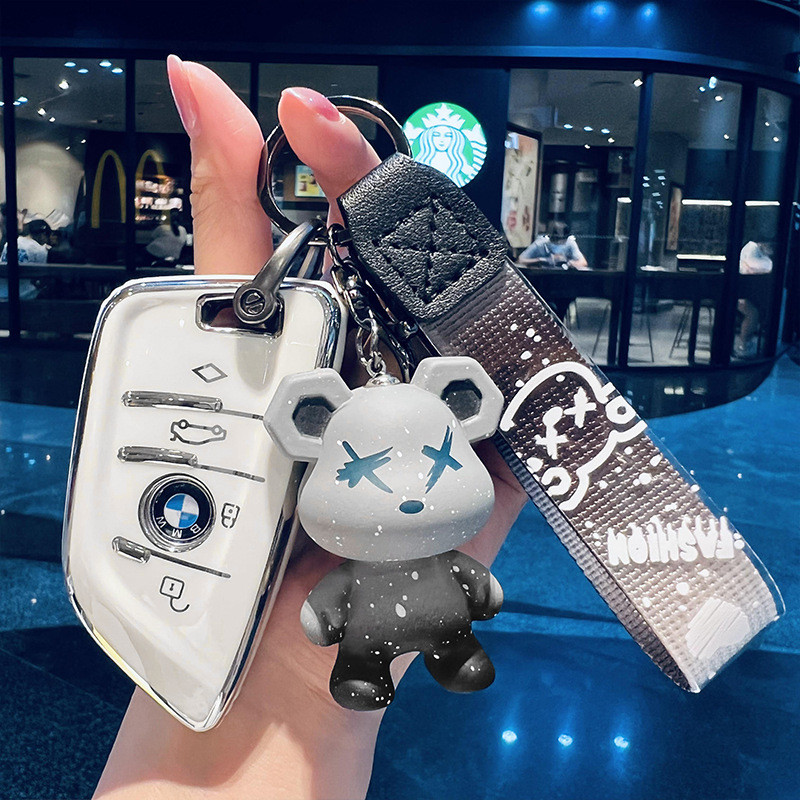 เหมาะสําหรับ BMW 5 Series กุญแจรถ 3 Series 7 Series x1x2x3x5x6 เปลือก 1/2 Series i3 หัวเข็มขัด 530 ข