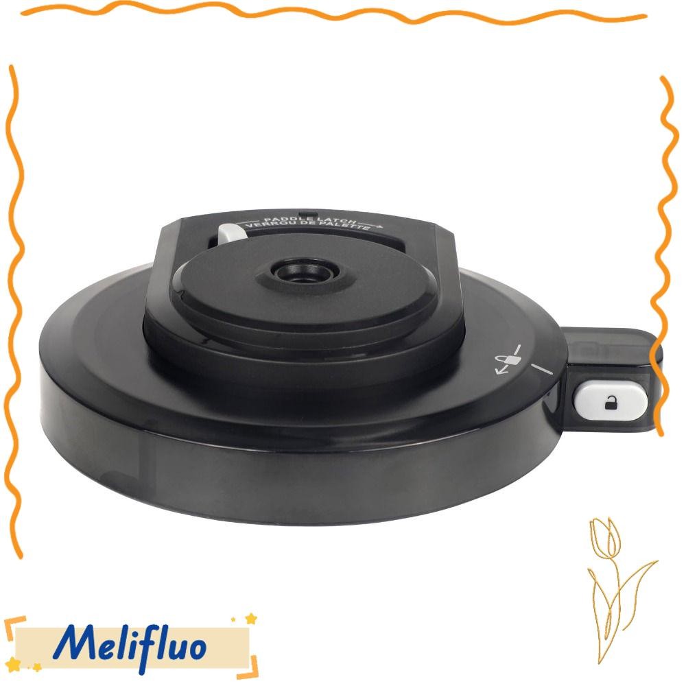 MELIFLUO ฝาครอบชามด้านนอก, นํากลับมาใช้ใหม่ BPA ฟรีสําหรับ Creami Deluxe ฝาปิด, พรีเมี่ยม Watertight