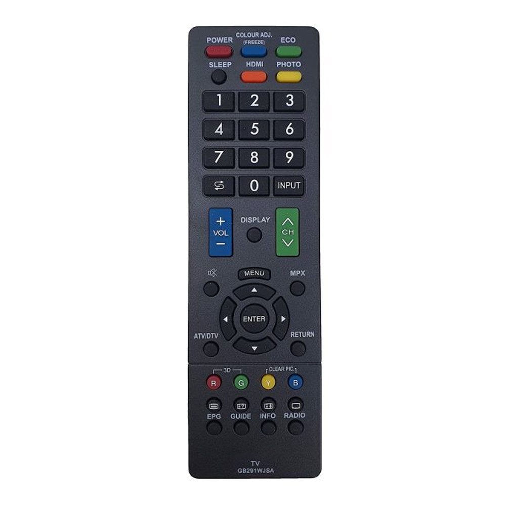 ใหม่เปลี่ยน GB349WJSA สําหรับ Sharp Aquos LCD TV รีโมทคอนโทรล GB225WJSA GB291WJSA