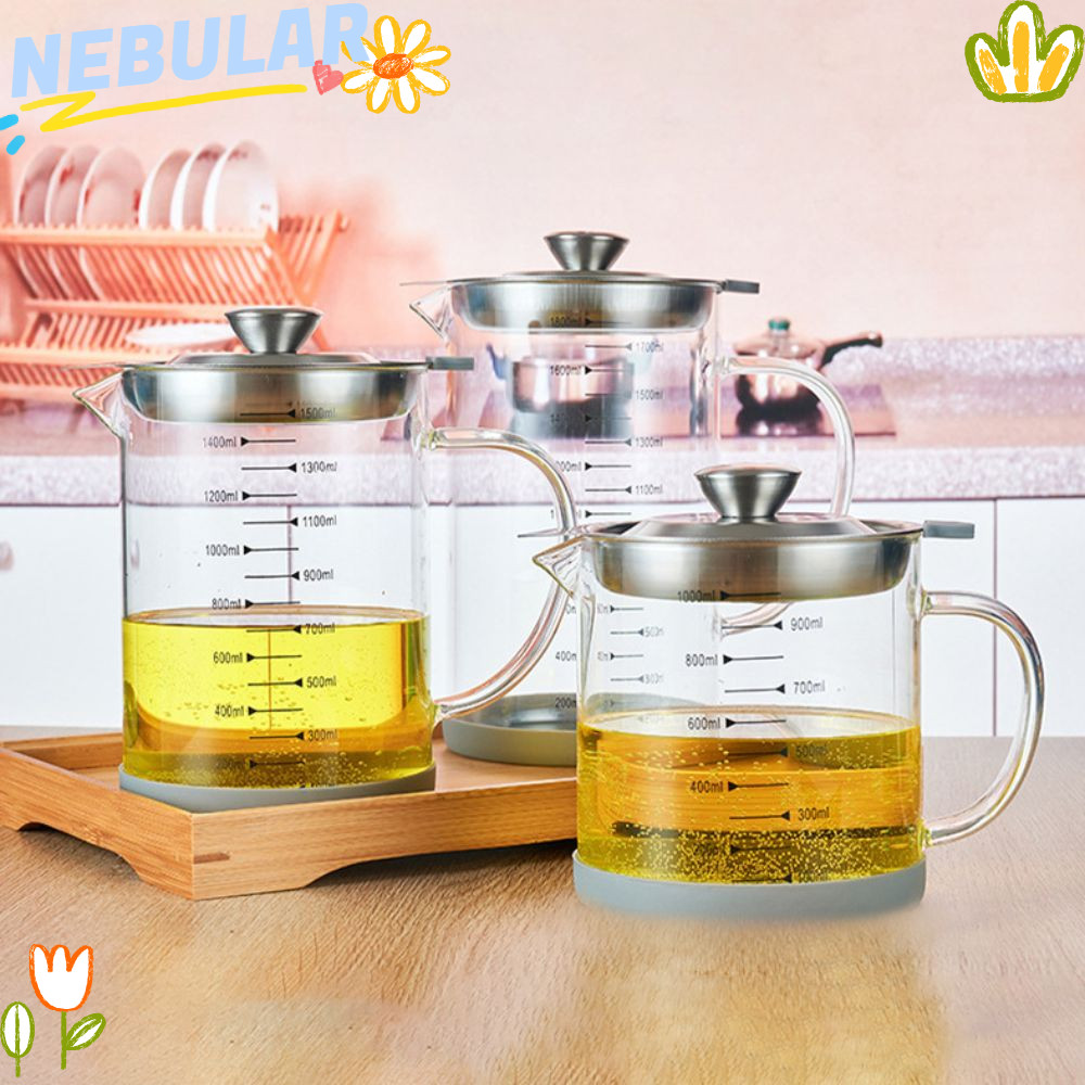 ตําแย กระป๋องเก็บน้ํามันปรุงอาหาร,พร้อมตะแกรงกรองที่มีขนาดภาชนะกรองน้ํามัน,ที่มีฝาปิดทนความร้อนเหมาะกับการทํางานจับกรองน้ํามันสามารถปรุงรสเก็