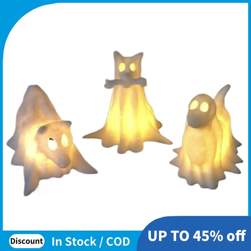 Ghost Night Light Ghost Decor ไฟกลางคืนฮาโลวีน