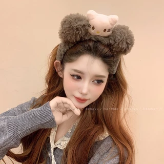 ตุ๊กตาหางกระต่ายสำหรับผม สไตล์การ์ตูนสีสันสดใส เหมาะสำหรับตกแต่งทรงผมหลากหลายโอกาส
