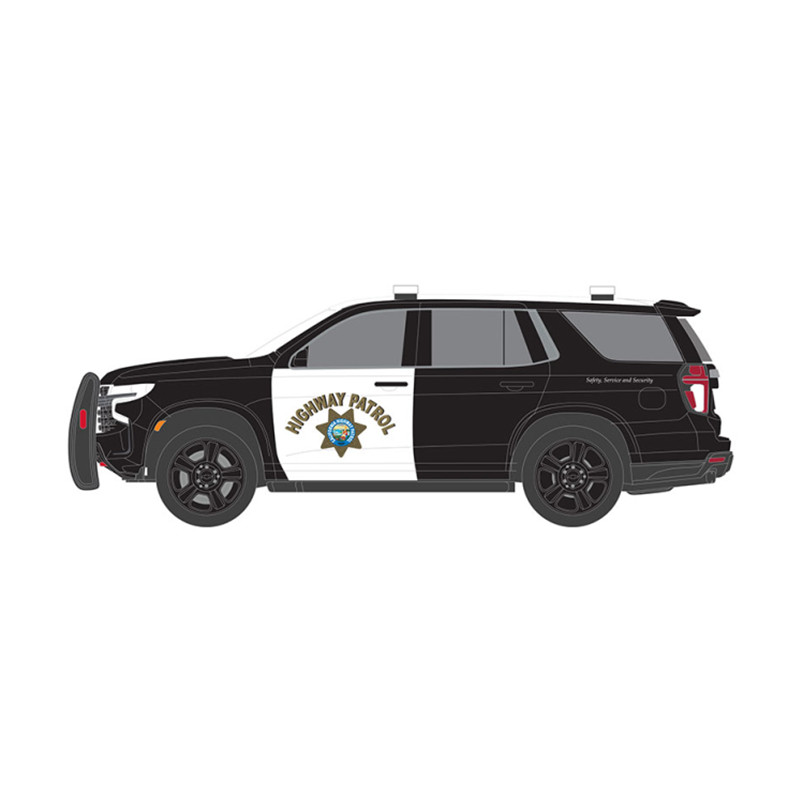 GreenLight GreenLight 1: 64 Thermal Tracking 2021 Chevrolet Tahoe Police Car (PPV) Pre-