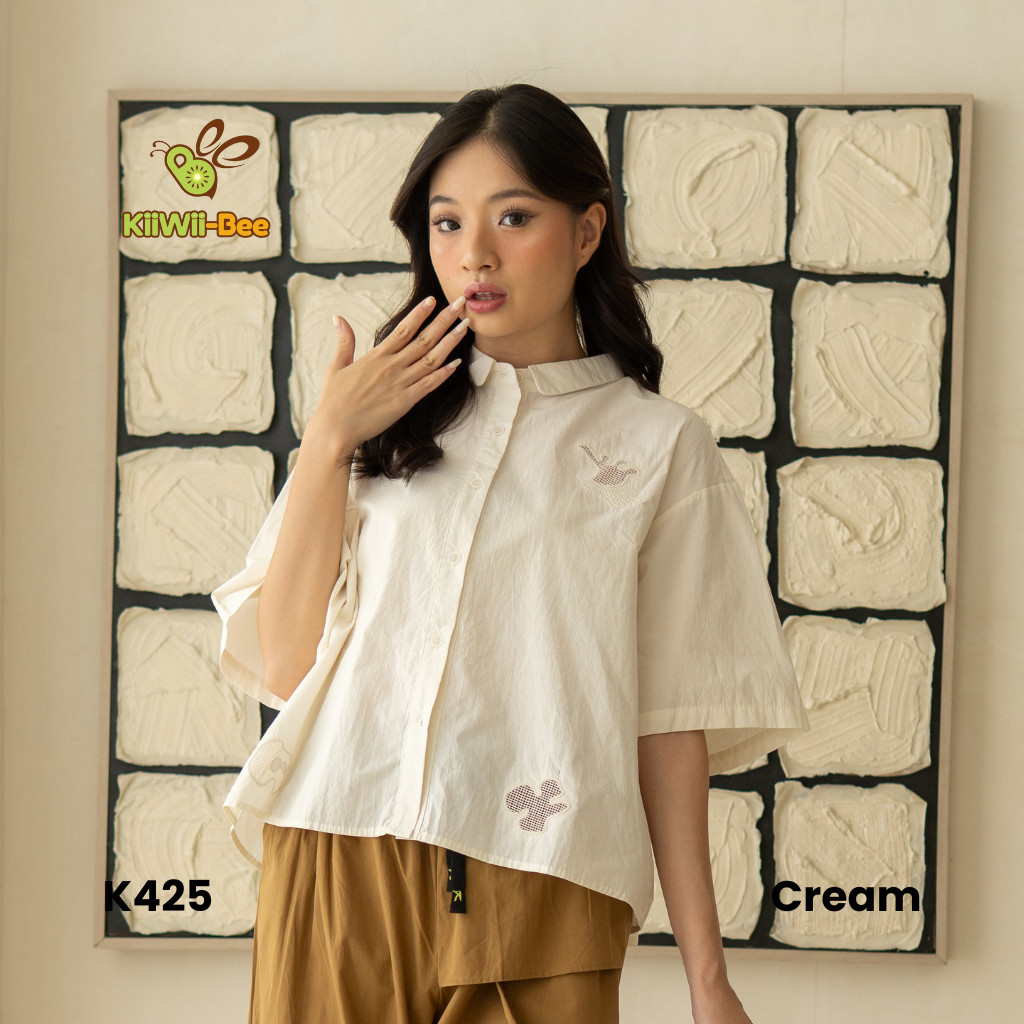 เสื้อ KEMEJA Aubrieta - KiiWii K425