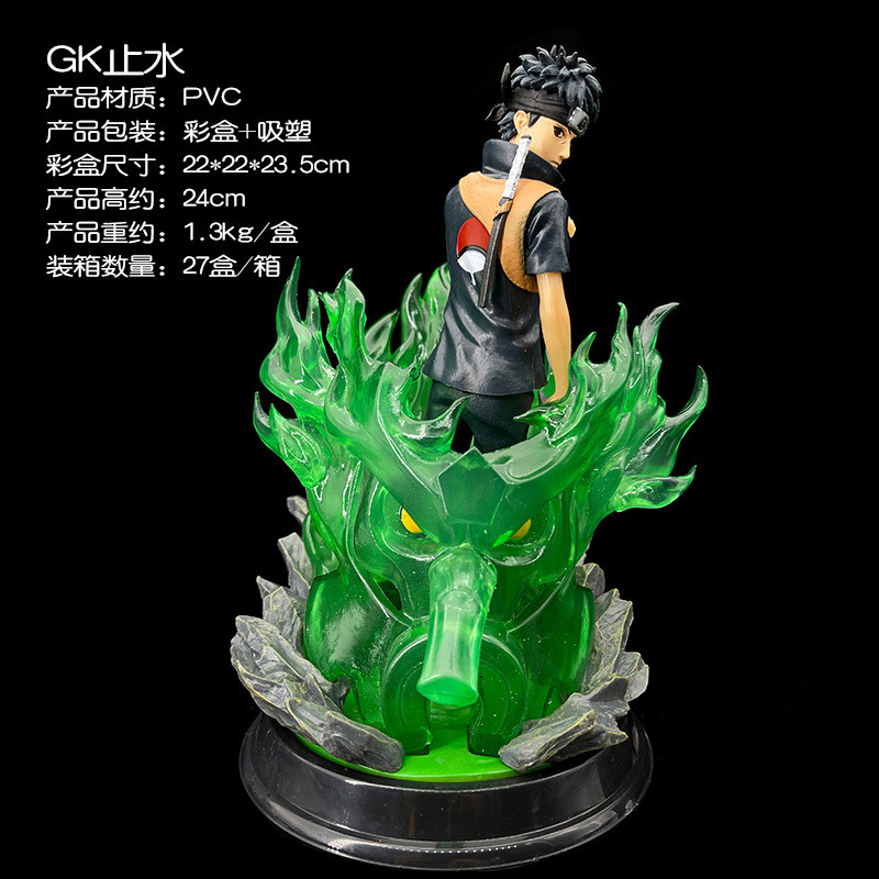 Naruto Action Figure GK Uchiha Itachi Madara Sharingan Sasuke Model Boxed Figurine