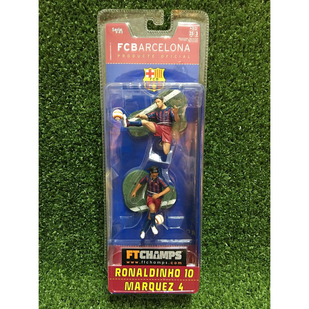 Barcelona FT CHAMPS Gift ตุ๊กตาฟุตบอล รุ่นคู่ 10 ซม. (Xiaoro+Max)