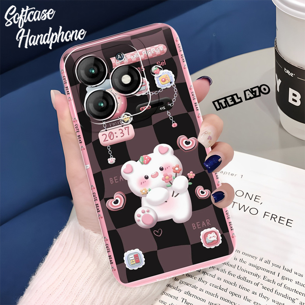 [VIRAL] ล่าสุด Itel A70 2023 Softcase - ล่าสุด Itel A70 Case - ล่าสุด Itel A70 Casing - ซิลิโคน Itel