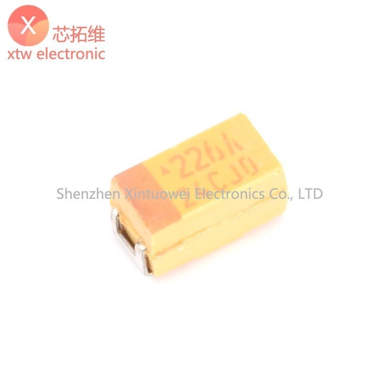 20 ชิ้น/ล็อต Original SMT Tantalum Capacitor 1206 10V 22UF ±10% TAJA226K010RNJ 1206