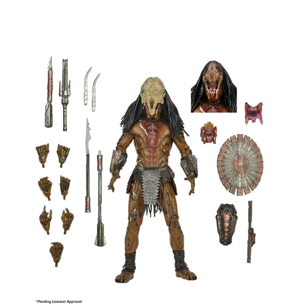 เล่น NECA 51725 Predator Wild Predator 23cm Action Figure Boxed Figure
