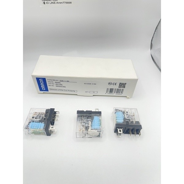 จากไทย Relay OMRON G2R-1-SN(S) G2R-1-SND(S) G2R-2-SN(S) G2R-2-SND(S) 24VDC 5A, 10A, 5ขา, 8ขา รีเลย์ 