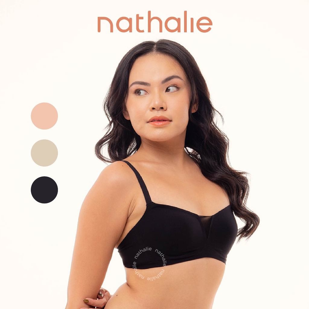 ZD23QA Nathalie บราไร้ตะเข็บคอเหลี่ยม NTB 3520
