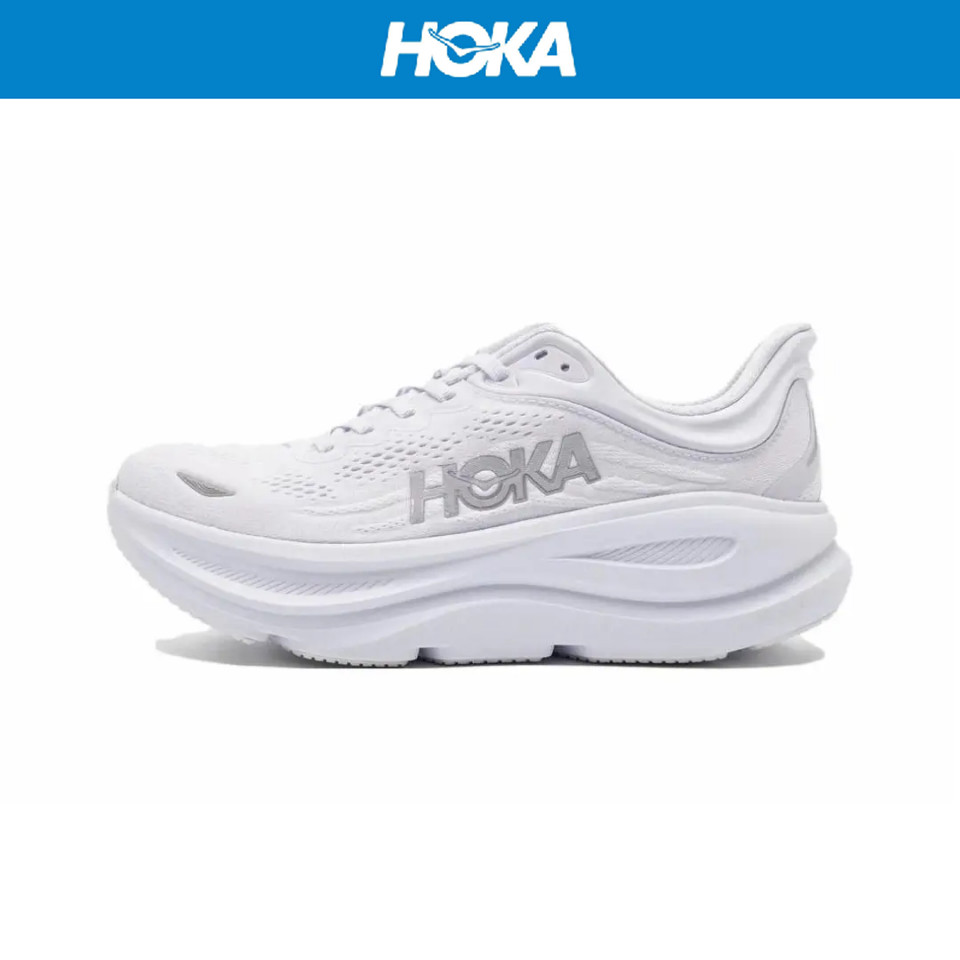 100%ของแท้ HOKA ONE ONE Bondi 9 1162012-SGLW Sneaker