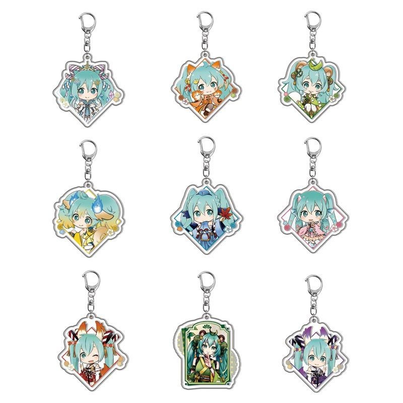 [Interlayer] Hatsune.พวงกุญแจอะคริลิค Hatsune Miku Noise Miku พวงกุญแจการ์ตูน