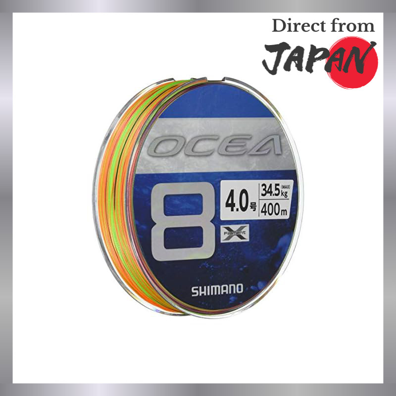 Shimano (SHIMANO) Ocean Line 8 400m 4.0号 5 Colors LD-A81S Fishing Line