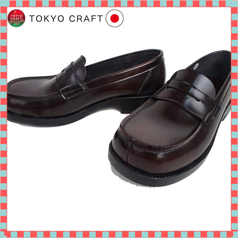 HARUTA 4900 Ladies' Loafers Shoes Forehead Loafers Coin Loafers Schoolwear Jamaica 24.5cm