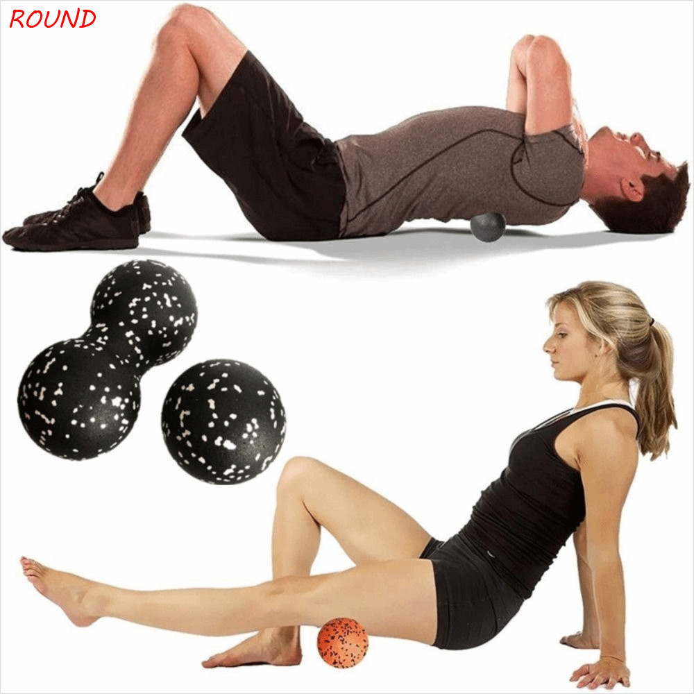 ROUND Fascia Ball Myofascia Ball ทางกายภาพ Trigger Point สําหรับคอกระดูกสันหลังไหล่ Body นวดสําหรับเ