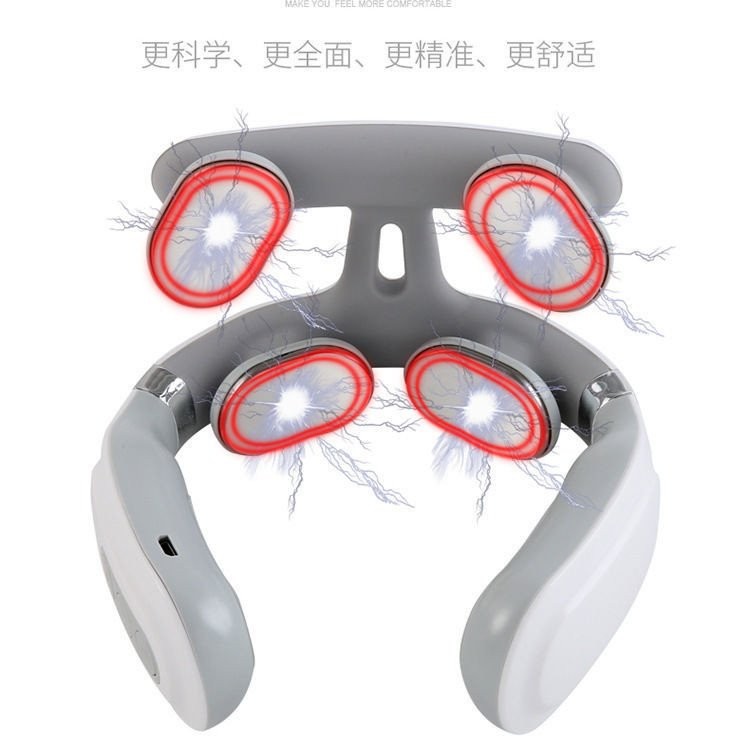 เครื่องนวด Masage อุปกรณ์ผ่อนคลายไหล่คออุปกรณ์กายภาพบําบัดชาร์จจัดส่งฟรีมัลติฟังก์ชั่ผู้ผลิต One Pie