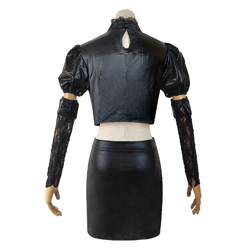 ชุดคอสเพลย์ kda จากเกมLeague of Legends ตัวละคร Evelyn, Kasha, และAkali