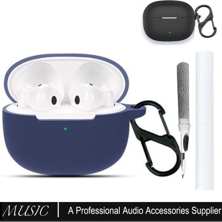 เคสสําหรับหูฟัง EDIFIER Lolli3 ANC, เคสซิลิโคนป้องกัน + ชุดทําความสะอาดสําหรับหูฟัง EDIFIER Lolli3 A