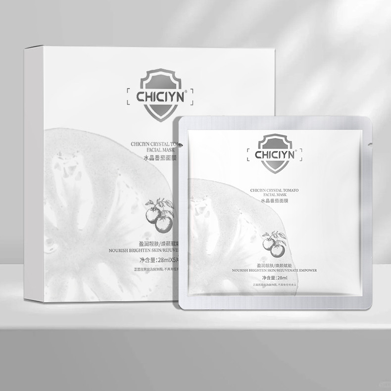 Crystal Tomato Mask Moisturizing First Aid Brightening Skin Tone White Tomato Mask