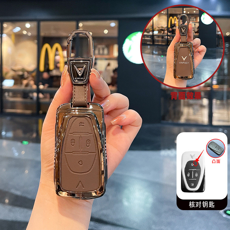 กรณีกุญแจรถ Vinfast VF6 VF6S VF6 Plus VF7 VF8 VF9 VF6VF7VF8VF9 2024-2025 กรณีกุญแจรถ