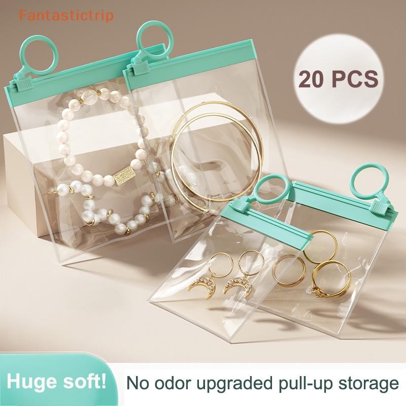 กระเป๋า.Ziplock ขนาดใหญ่ พร้อมแหวนดึง เปิด-ปิดง่าย ทำจาก EVA ใส่เครื่องประดับได้หลายแบบ ทนต่อออกซิเด