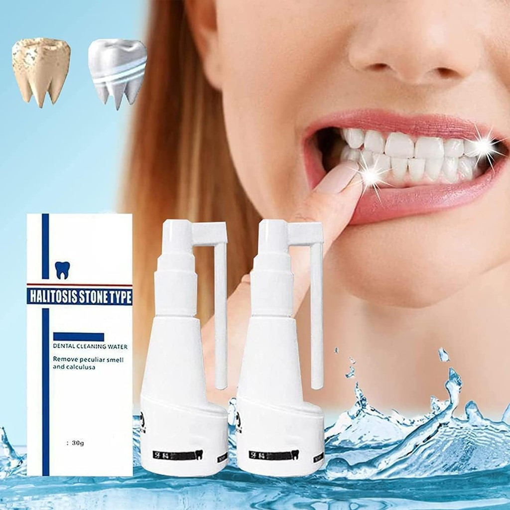 Calculusfree Dissolving Dental Spray, Dental Calculus Remover Teeth Cleaner, Plaque Remover for Teet