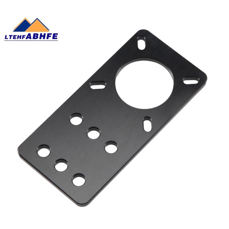 [ขายร้อน L]เครื่องพิมพ์ 3D - อลูมิเนียม Nema 17 Stepper Motor Mount Plate สําหรับเครื่อง CNC 3D เครื