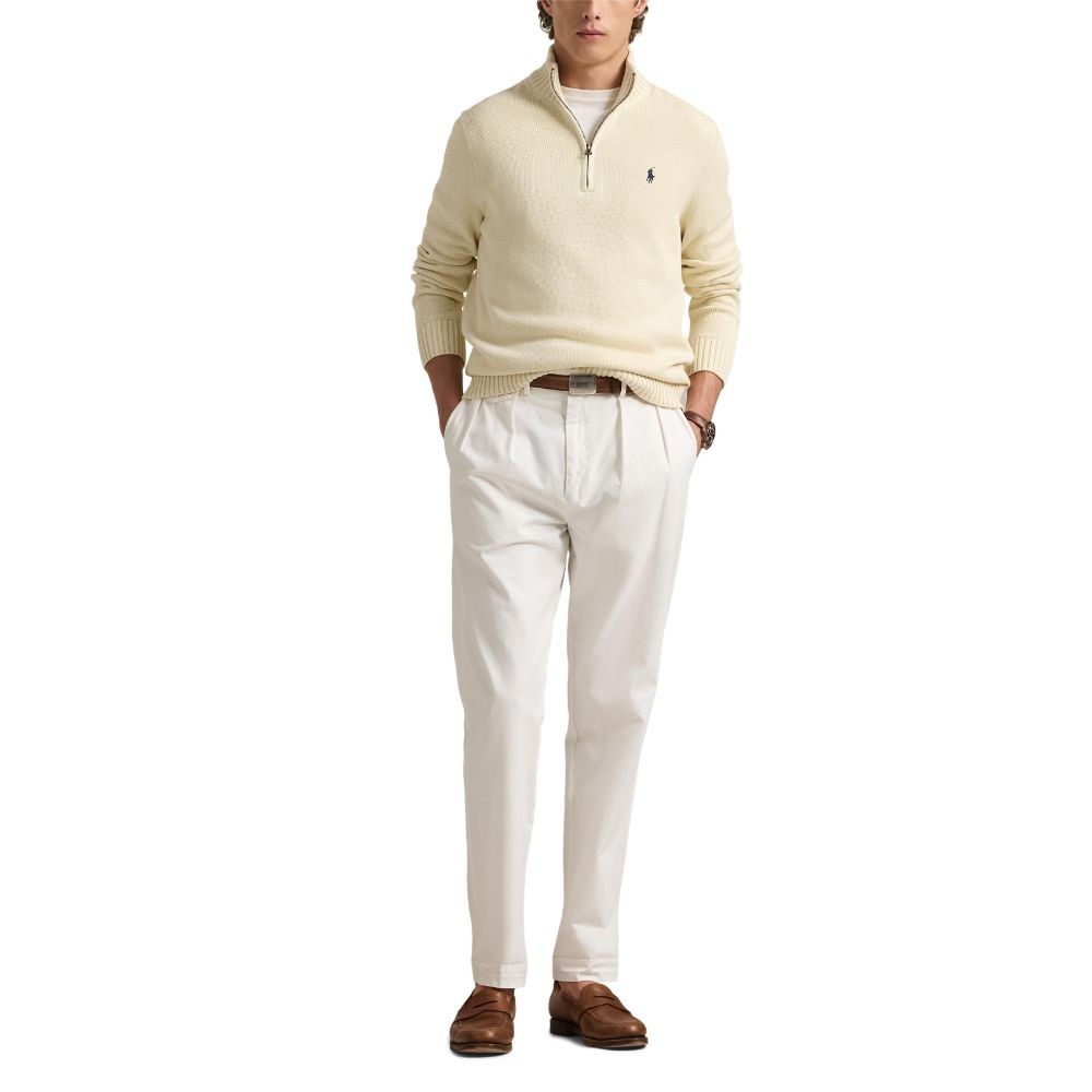 Polo Ralph Lauren เสื้อสเวตเตอร์ผู้ชาย รุ่น MNPOSWE16822188 สีเบจ - รูปที่ 3