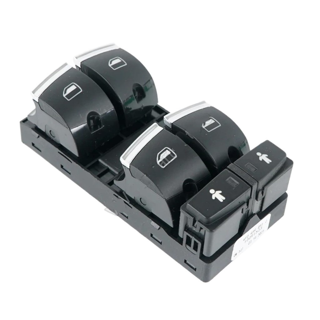 4F0959851J Master Switch ไฟฟ้าควบคุม Window Lifter ปุ่มสําหรับ Audi Q7 A3 S3 A6 S6 ปุ่มคอนโซล 4F0 95