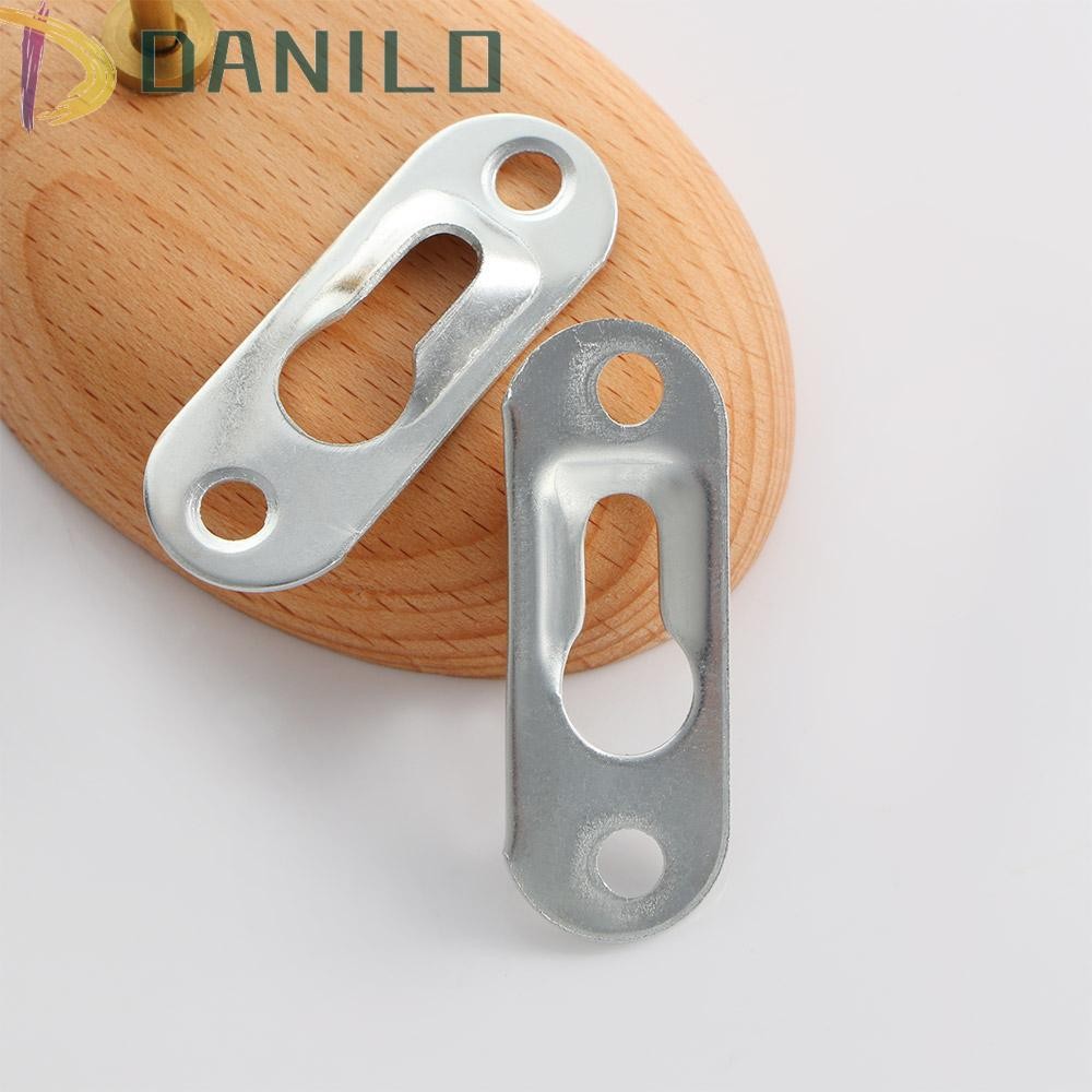DANILO โลหะ.Frame Hook สำหรับเฟอร์นิเจอร์ ขนาด 44 มม.x16 มม. แพคเกจ 10/30/50/100 ชิ้น
