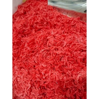 กุ้งฝอยแดง ฝอยแดงเล็ก ขนาด 500 กรัม กุ้งฝอยแห้ง สะอาด เค็มกำ…