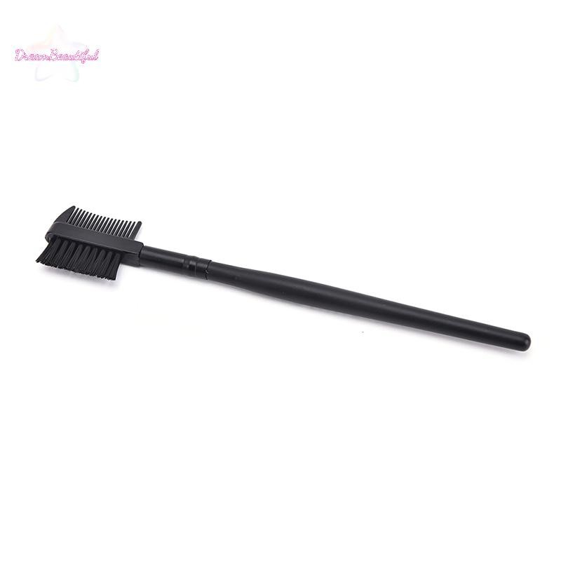 <DBFl-t> Girls 2 in 1 Eyebrow Eyelash Dualb Extension Brush เครื่องสําอางแต่งหน้า Tool1z ใหม่
